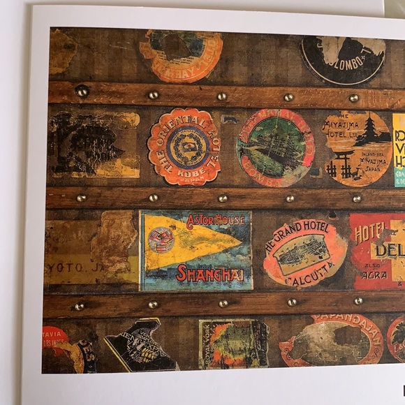 Louis Vuitton Vintage Hotel Sticker Post Card - Picture 7 of 7